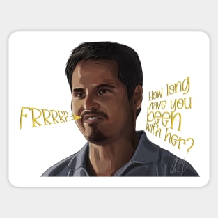Eastbound and Down: How long have you been with her? Sticker
